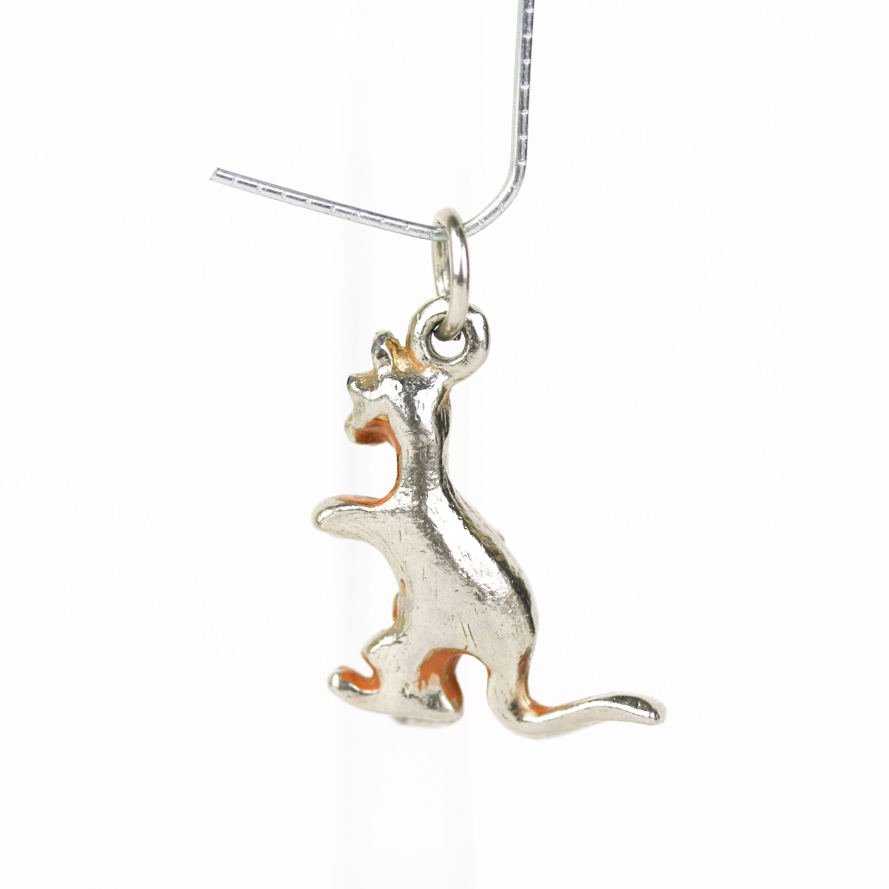 Vintage 60's Disney Winnie the Pooh Kanga & Roo Charm Etsy