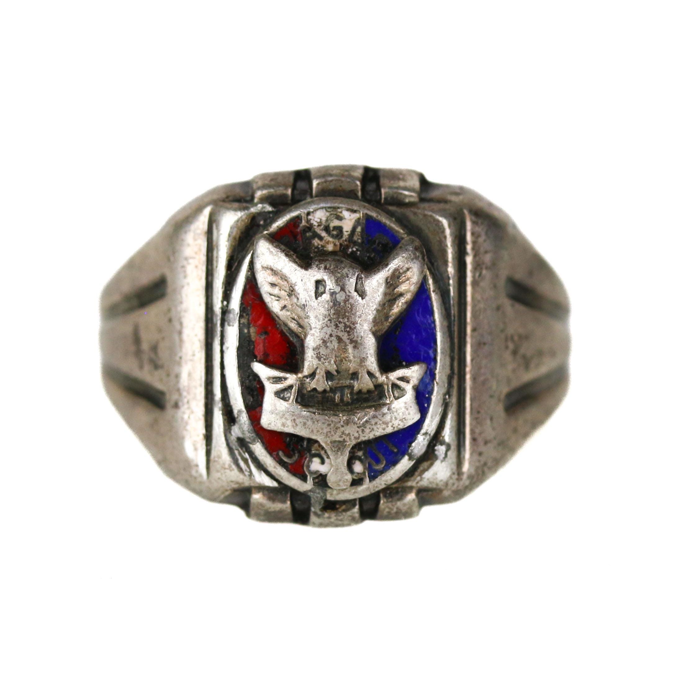 Eagle Scout Ring - Etsy