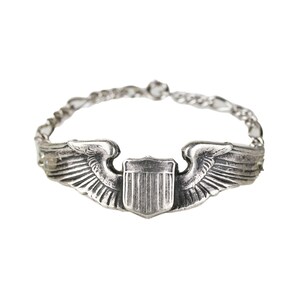 Vintage 1940s WWII US. Army Air Force Flight Wings Sterling