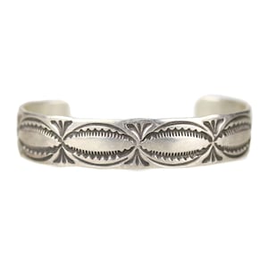 HOPI STAMP WORK BRACELET ブレスレット SILVER Hopi Stamp Bracelet - Etsy