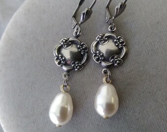 Leverback Bridesmaid Earrings, set of Five Pairs