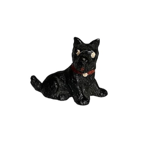Vintage Cast Iron Scottie Dog