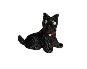 Vintage Cast Iron Scottie Dog