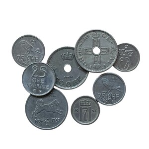 Vintage Coins Norway 1926-1968