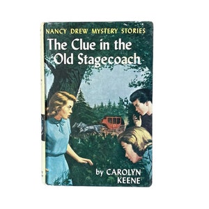 1961 Nancy Drew The Clue in the Old Stagecoach image 1