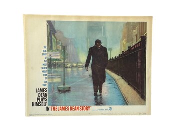 1958 Lobby Card The James Dean Story