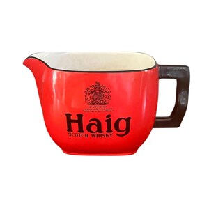 Carlton Ware Haig Scotch Whisky Advertising Jug England