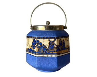 English Biscuit Barrel Cookie Jar Alton