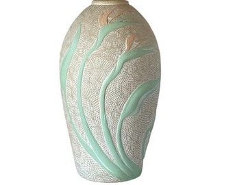 Dayle Rushall Ceramic Lamp Bird of Paradise