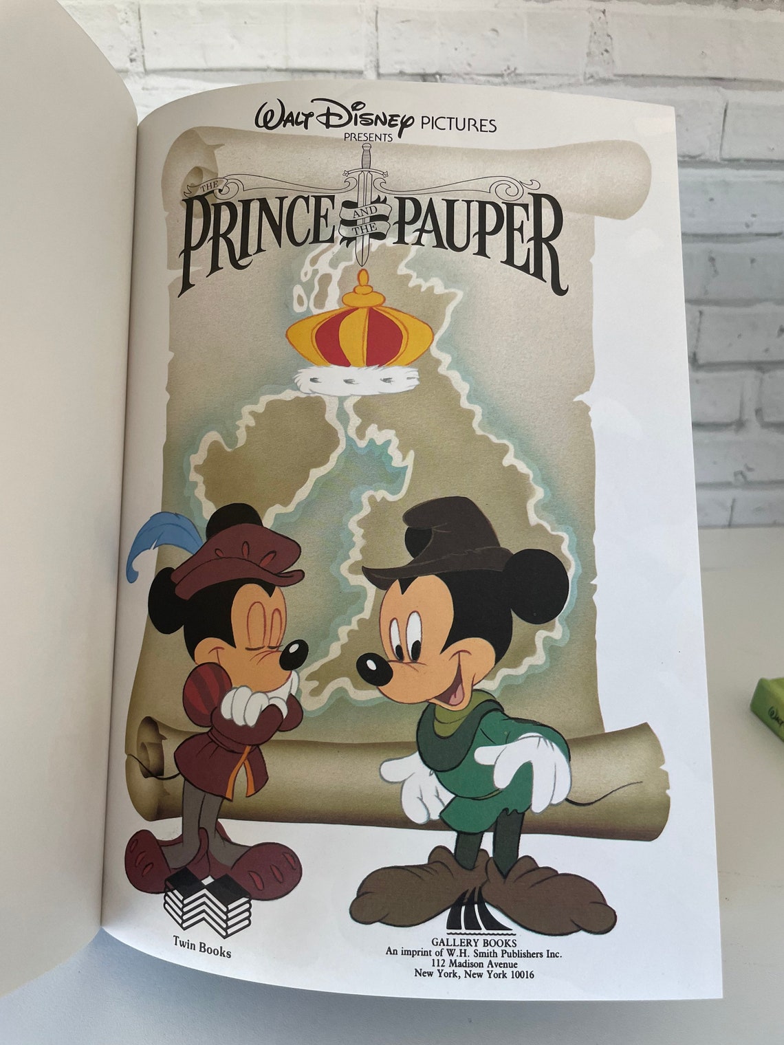 Pair Vintage Walt Disney Children's Books Etsy