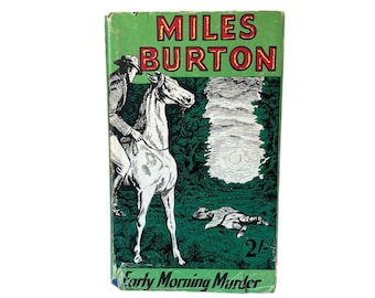 1952 Book Early Morning Murder Miles Burton