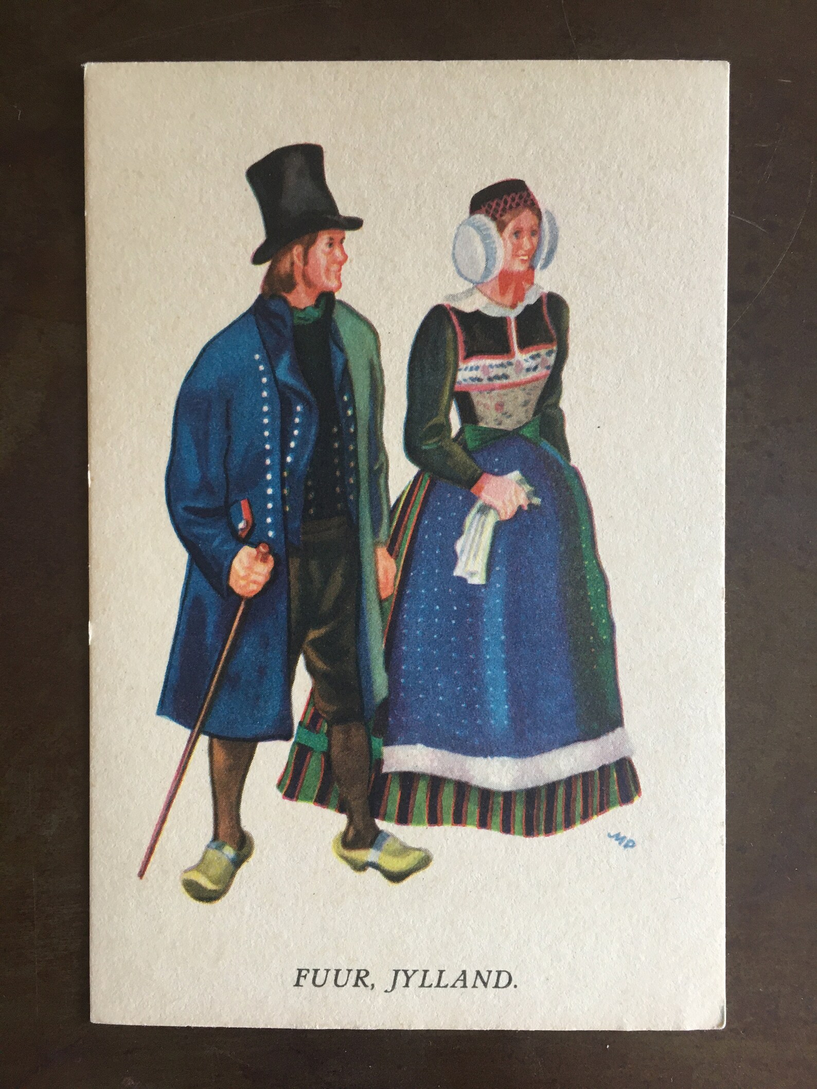 Set of 5 Vintage Danish Postcards | Etsy