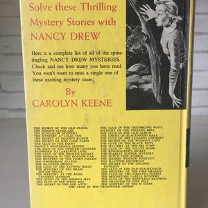 1961 Nancy Drew The Clue in the Old Stagecoach image 2