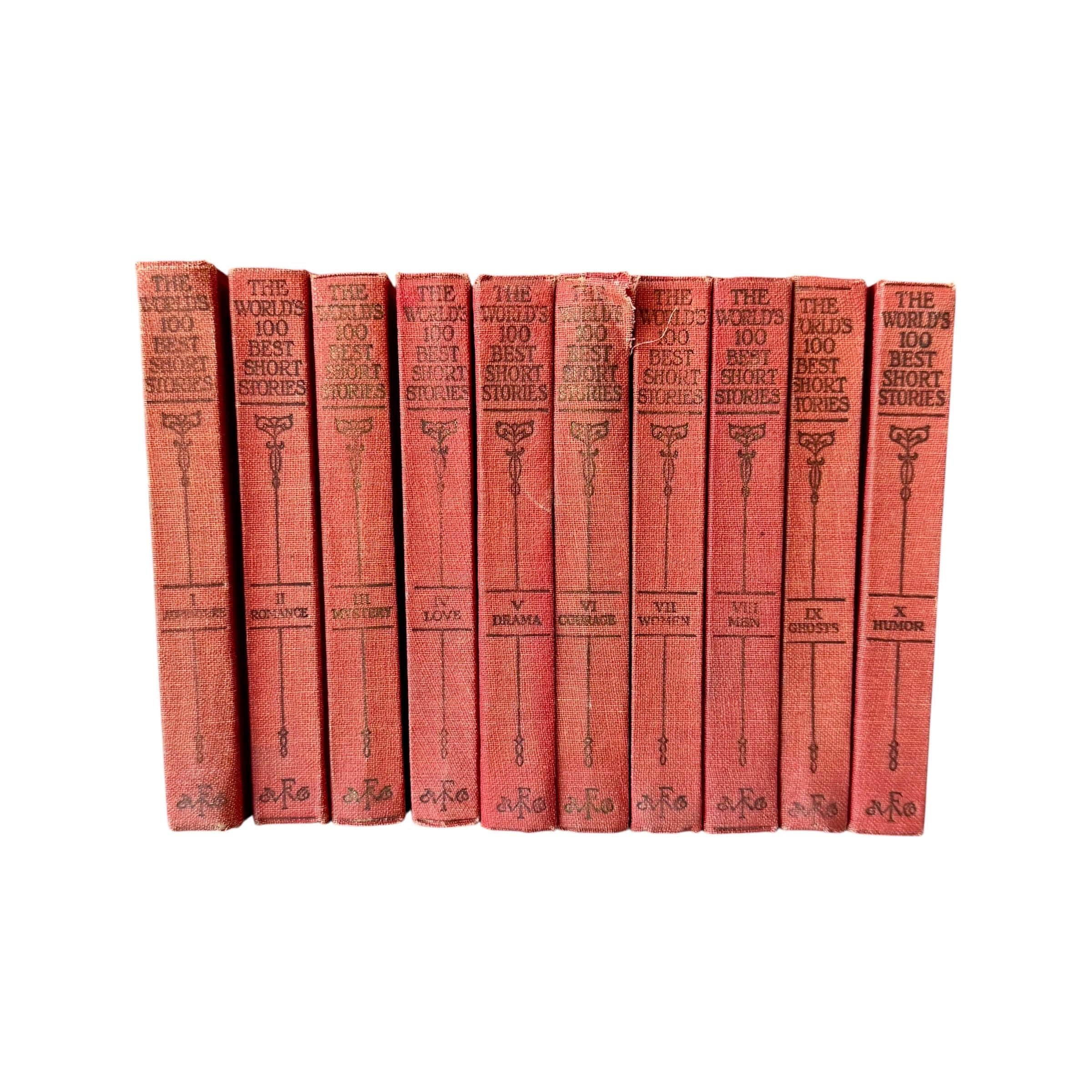 10 Volume Book Set - Etsy