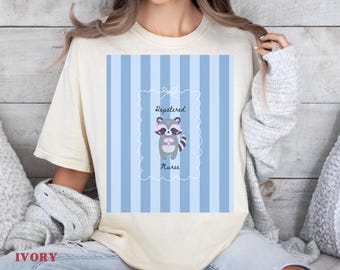 Registered Nurse Raccoon Shirt, Cute RN Nurse Tee, Comfort Colors Nurse Gift, Nursing School Graduation Shirt Women