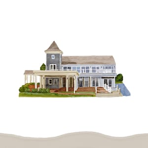 Wychmere Beach Club Instant Download Wychmere Beach Club Digital File Wychmere Beach Club Wedding Invite Illustration