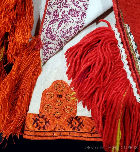 Antique Macedonian folk costume from Mariovo | tr… - image 4
