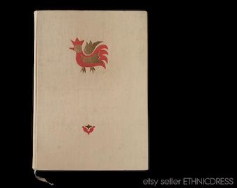¡Libro Arte popular eslovaco publicado en 1955! Publicación rara sobre la cultura material tradicional en Eslovaquia / vestimenta popular cerámica bordado