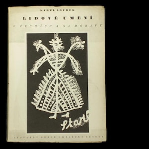 BOOK Czech Folk Art Bohemia & Moravia traditional crafts | peasant embroidery pottery naive painting sculpture furniture | ethnic design