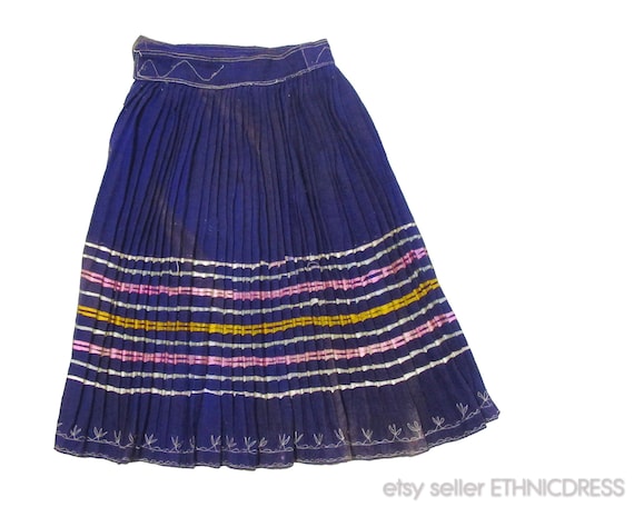 Antique folk costume skirt from Belarus/Ukraine |… - image 1