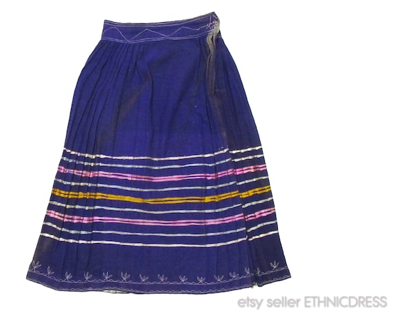 Antique folk costume skirt from Belarus/Ukraine |… - image 2