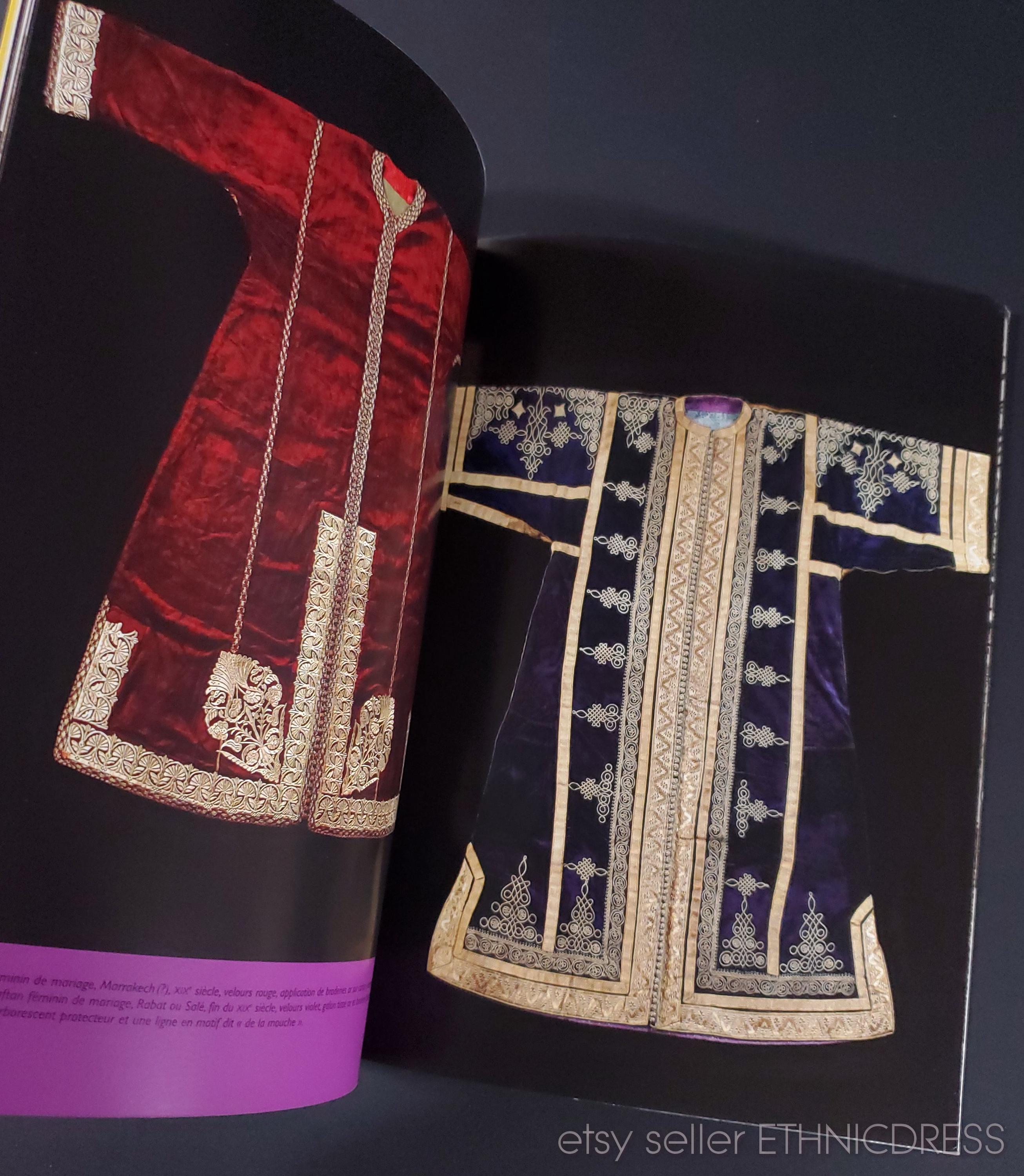 モロッコの伝統衣装 - 民族衣装とジュエリー | 刺繍ローブ、ベルベット 