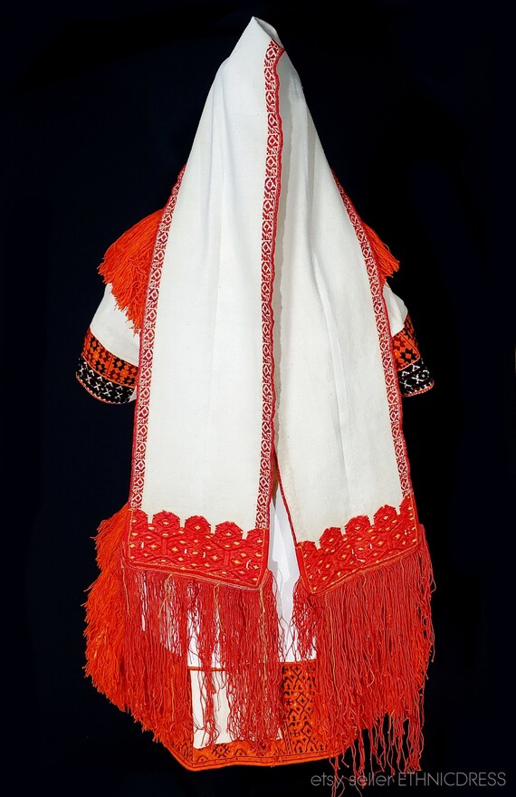 Antique Macedonian folk costume from Mariovo | tr… - image 8