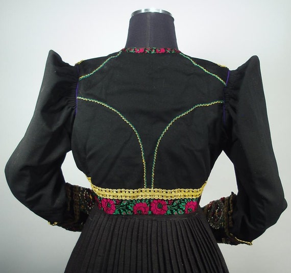 RARE Antique lady's folk costume jacket from Ochs… - image 2