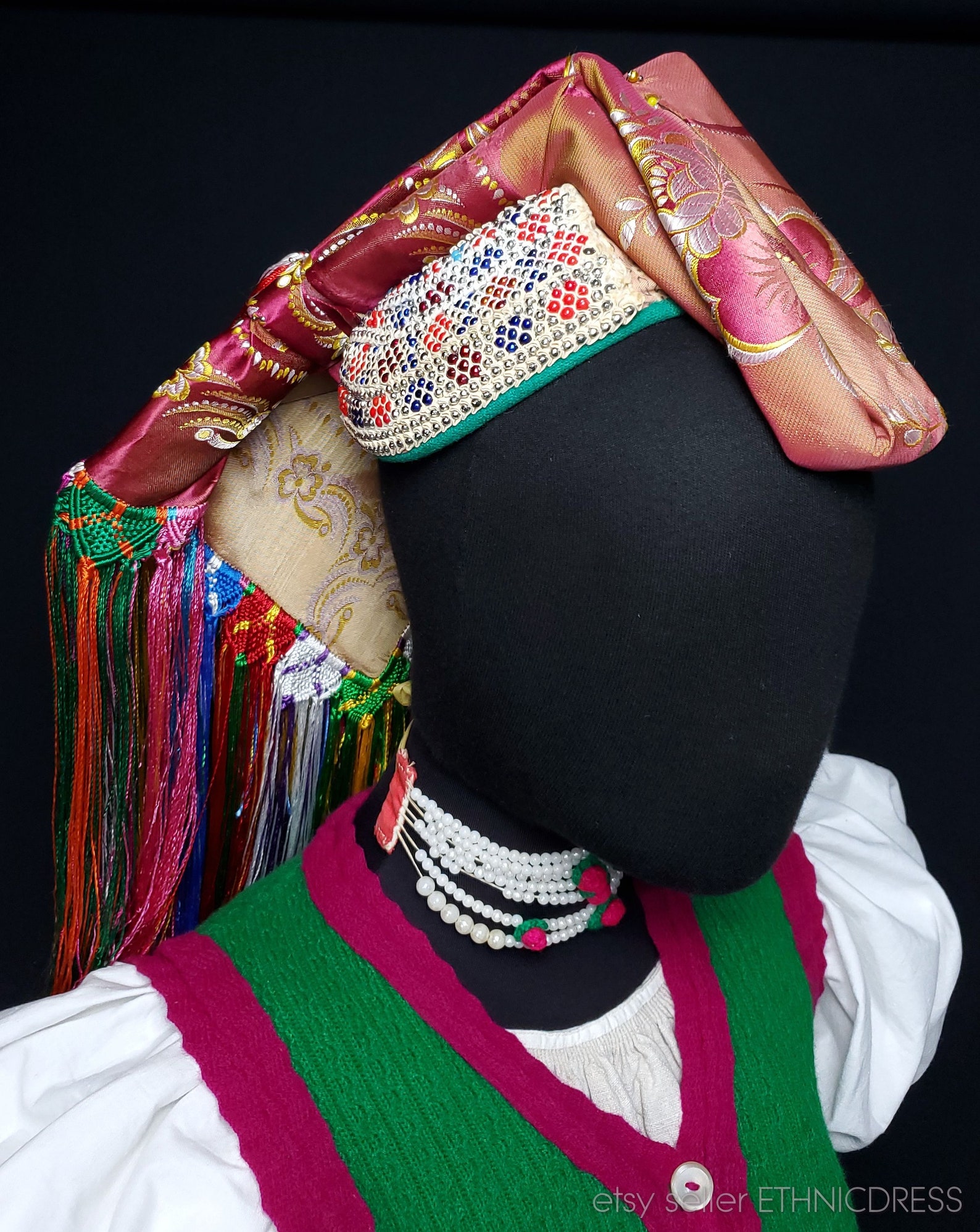 Dancer Rimoc Vintage Hungarian Folk Costume Rimoc Paloc Hungary | Traditional ...