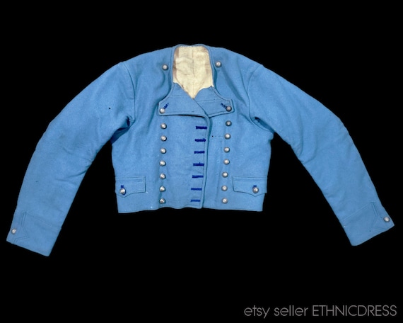 Antique 1800s folk costume jacket from Zahorie Slo