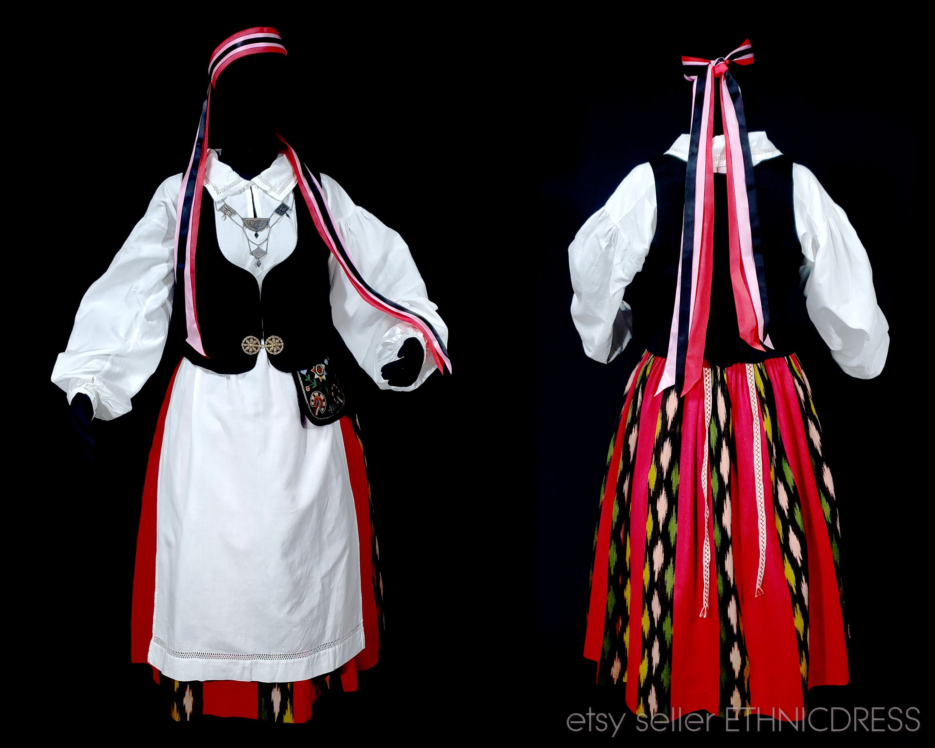 Finnish Folk Costume From Jalasjarvi Finland Original Price, 46% OFF