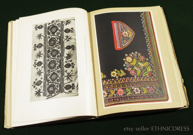 ethnic design regional style old photos of village fashion BOOK Polish Folk Embroidery from Traditional Costumes Poland peasant craft