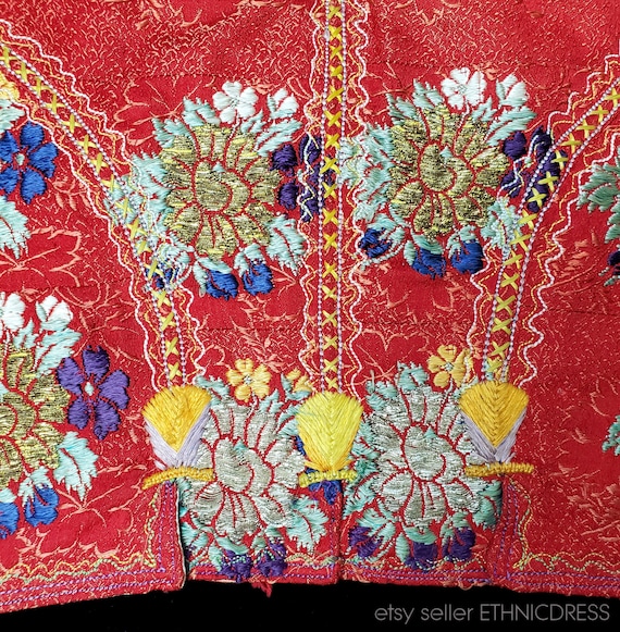 Rare Czech man's folk costume vest from Moravia |… - image 6