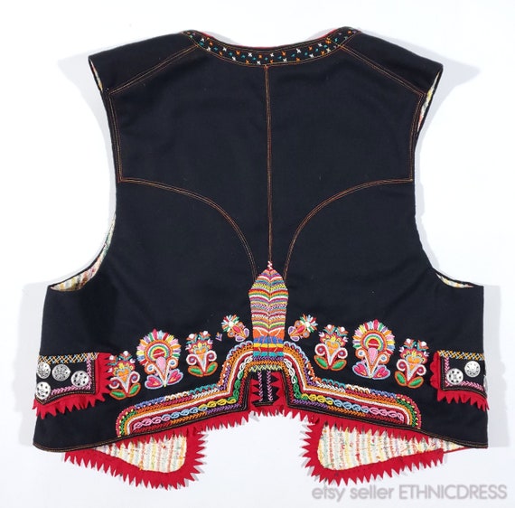 Traditional Slovak man's folk costume vest from Senic… - Gem