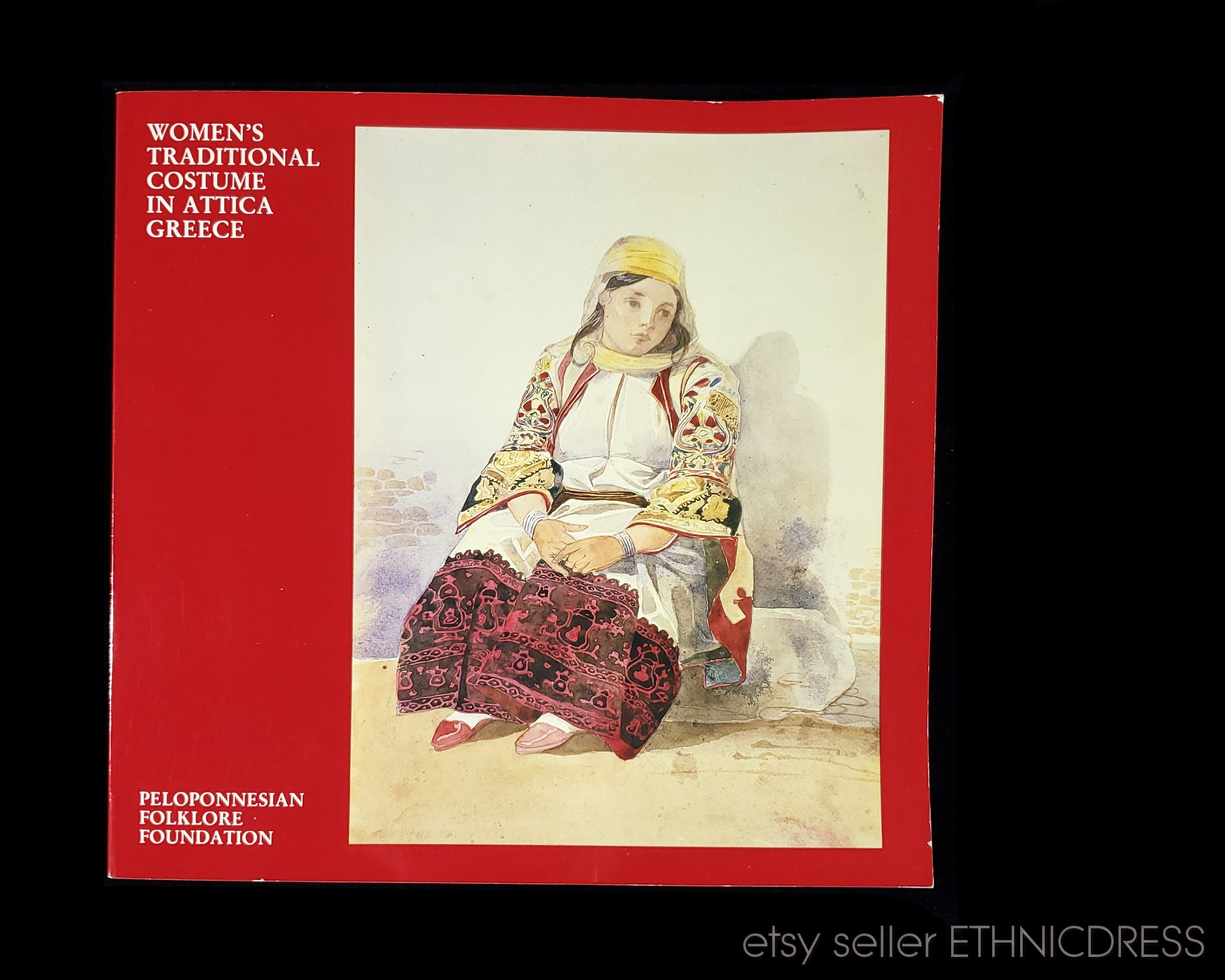 BOOK Greek Folk Costumes of Attica Ottoman Balkan Ethnic - Etsy