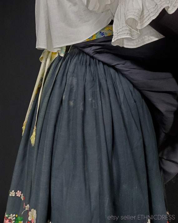 Vintage folk costume from Senica region Slovakia … - image 5