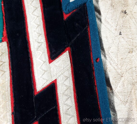 Rare Rusyn folk costume vest from east Slovakia -… - image 4
