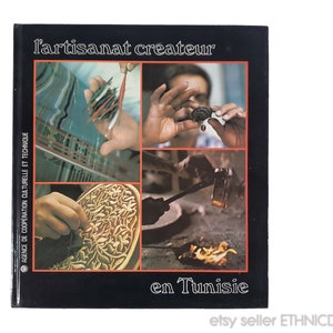 BOK Tunisiskt traditionellt hantverk - nordafrikansk folkkonst | mattvävning broderi smycken metallarbete keramik folkdräkt | etnisk design