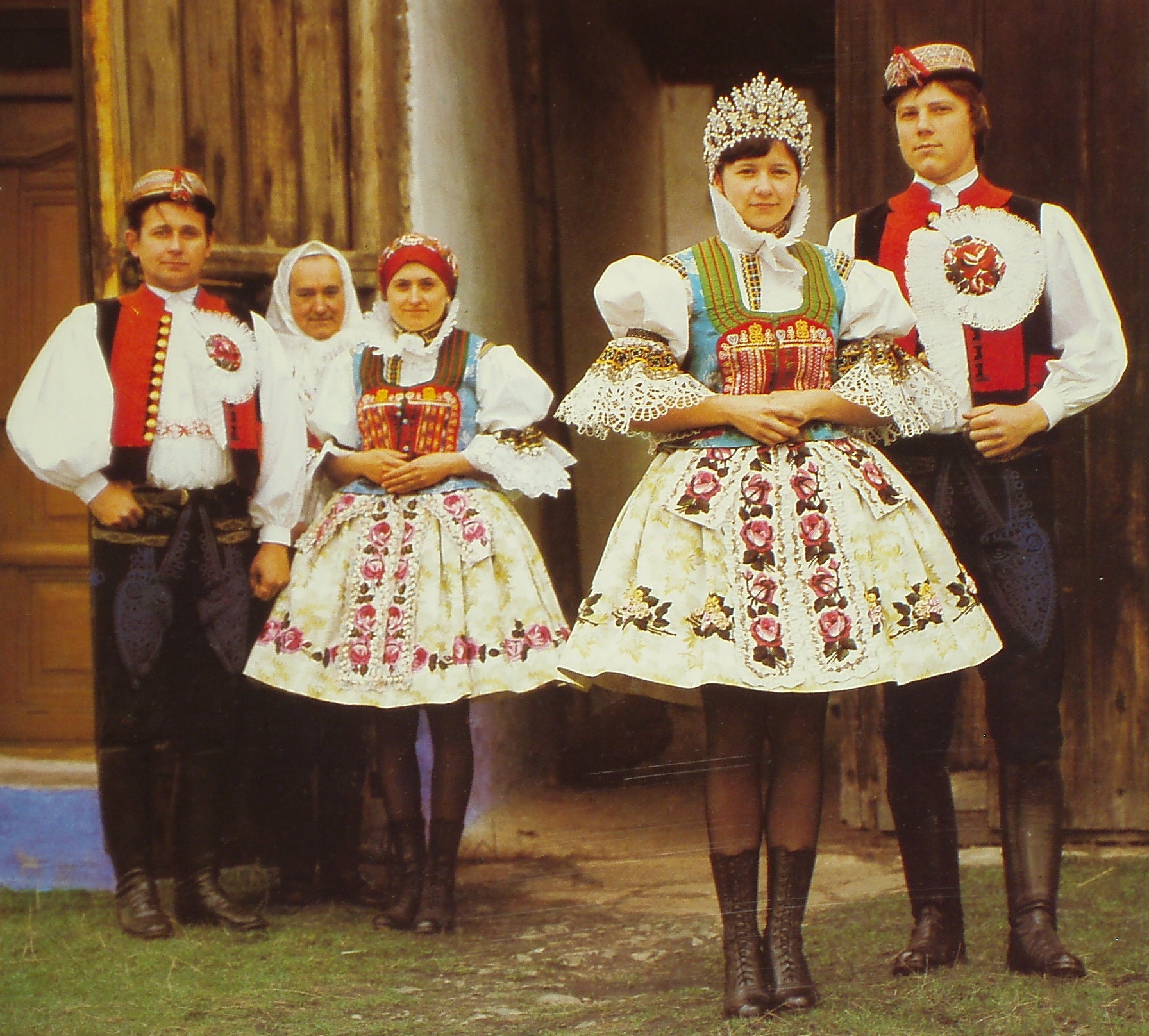 Buy Incredible Antique Embroidered Czech Folk Costume Vest From