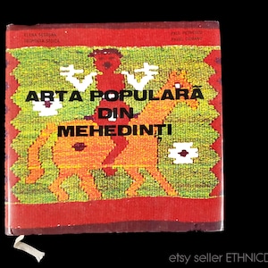 BOK Rumänsk folkkonst i Mehedinti traditionell kultur och historia | regional folkdräkt textil arkitektur keramik | broderad blus
