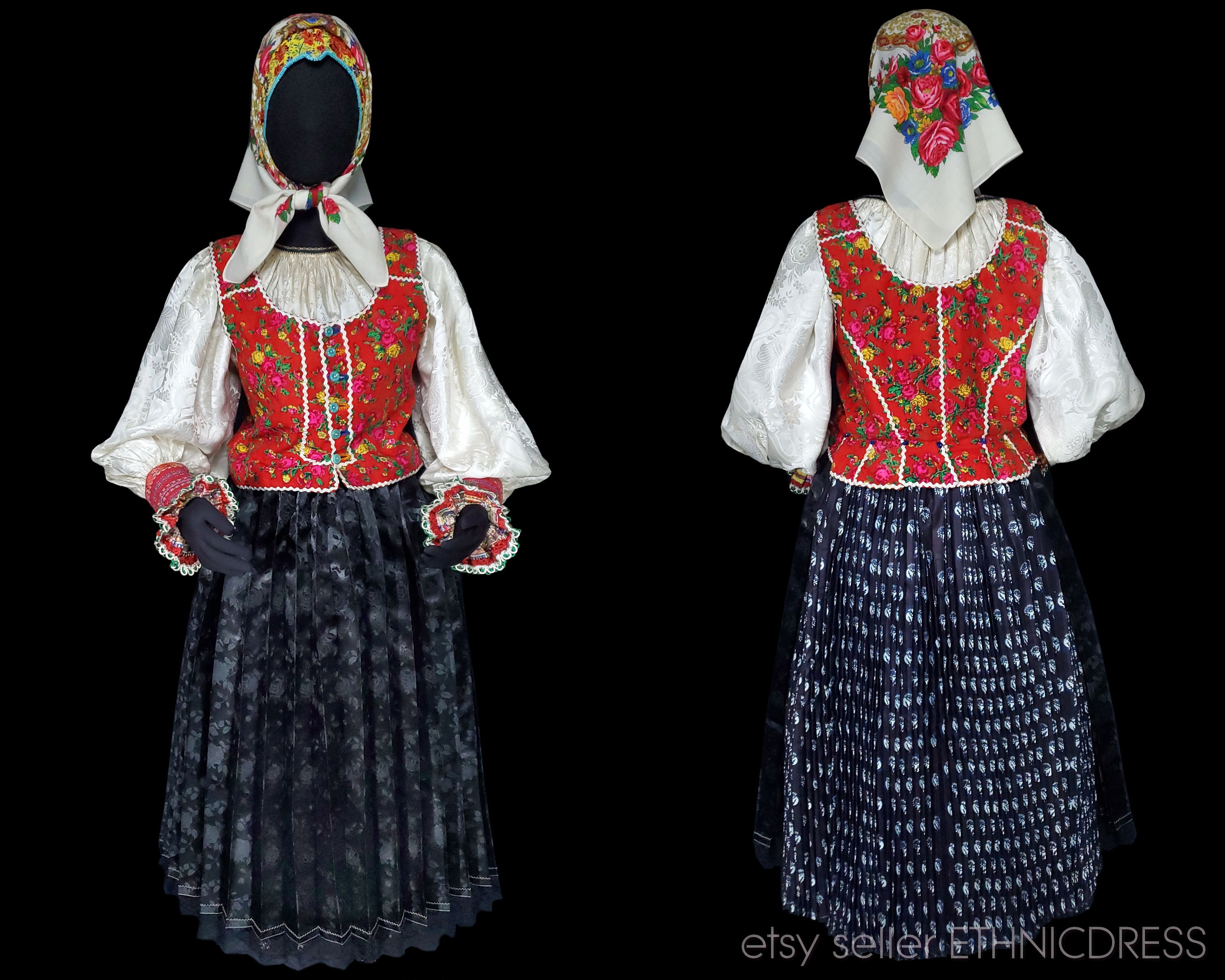 Czech folk costume - Etsy 日本
