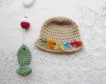 crochet baby fisherman hat pattern