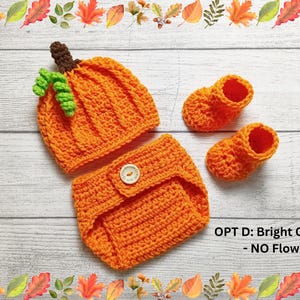Baby Pumpkin Hat, Newborn Photo Prop, Halloween Costume, Hats for Fall, Newborn Pumpkin Hat, Pumpkin Hat and Diaper Cover
