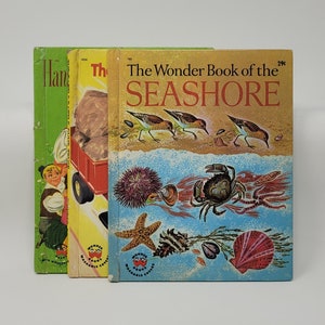 Vintage 1960s Wonder Books Lot: Retro Children&#39;s Hardcovers