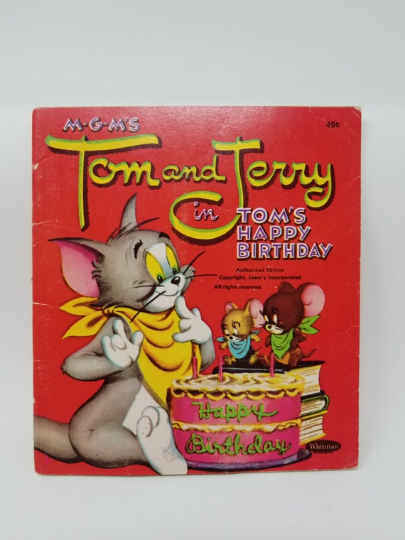 M-g-m's Tom and Jerry in Tom's Happy Birthday 1955 - Etsy M-g-m's Tom and Jerry in Tom's Happy Birthday 1955 - Etsy