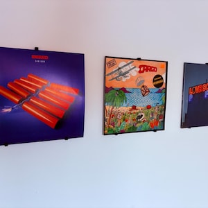 Vinyl Record Wall Mount | LP Display Hanger for Music Room & Home Studio | Music Lover Gift, Vinyl Collector Gift, Gift for Him, DJ Gift
