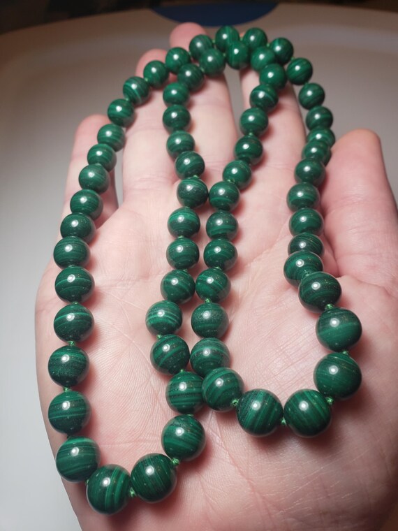 Gemsphere Malachite necklace - image 1