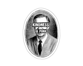 Unlikely Rebel Sticker (3") - By Favio Moreno - Kindness is Punk