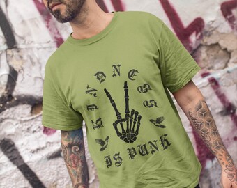 Gothic Dove Kindness T-shirt - by Favio Moreno