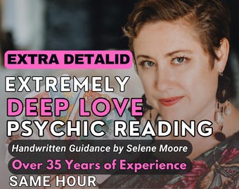 Love Reading Same Hour, In Depth Love Soulmate Reading, Relationship Reading, Love Psychic Reading, Tarot Reading Love & Twin Flame Reading